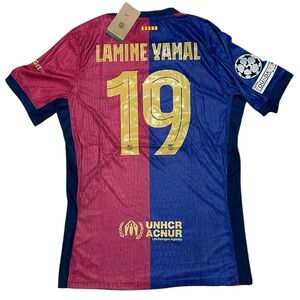 BRAND NEW FC Barcelona Home jersey 24/25 LAMINE YAMAL size X-LARGE
